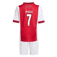 Ajax Raul Moro #7 Hjemmedraktsett Barn 2025-26 Kortermet (+ Korte bukser)